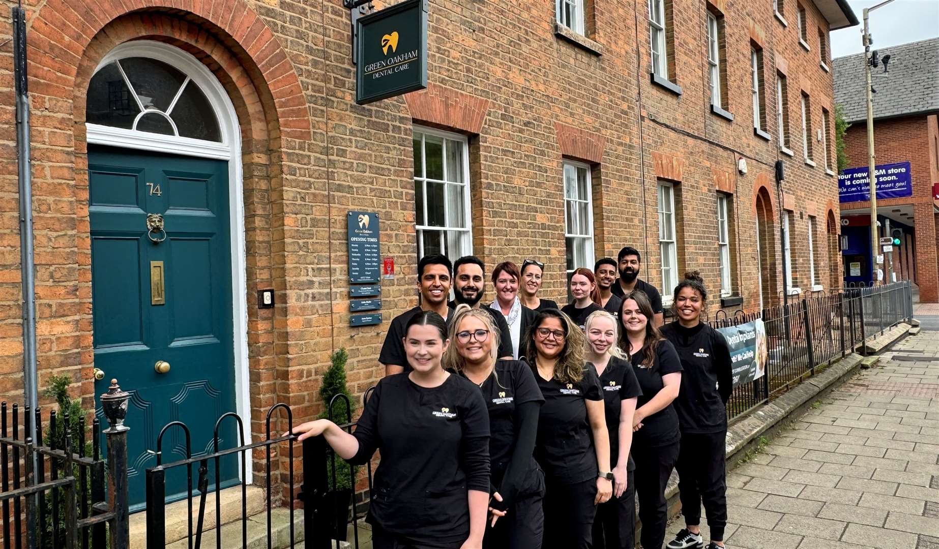 Green Oakham Dental Care is a finalist in the Customer Care category at the Rutland & Stamford Mercury Business Awards 2024