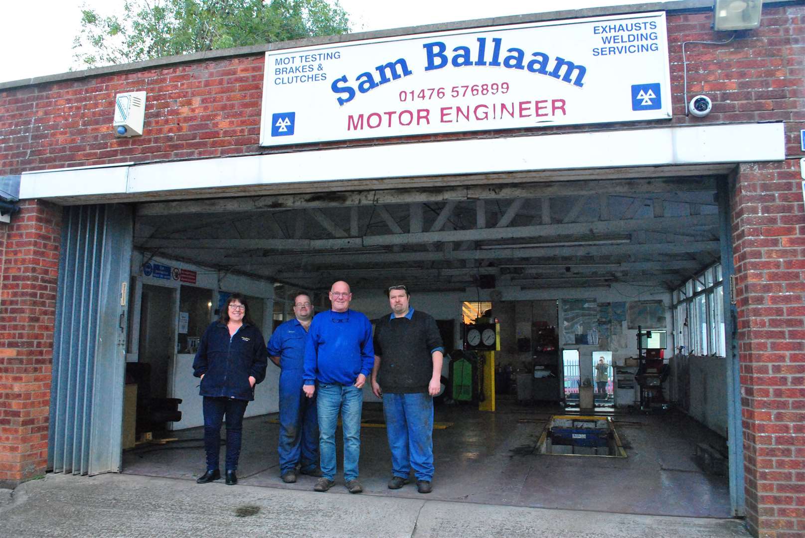 From left: Karen Andow, Stuart Marshall, Sam Ballaam and Carl Pirie.