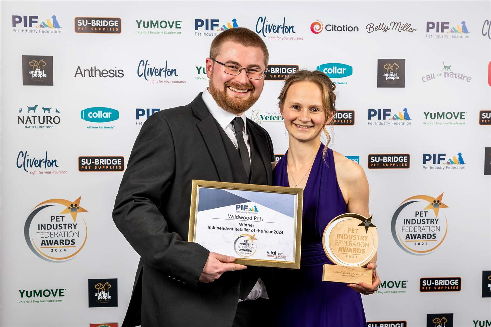 Thomas Rogerson and Laura Brooke-Rogerson of Wildwood Pets.