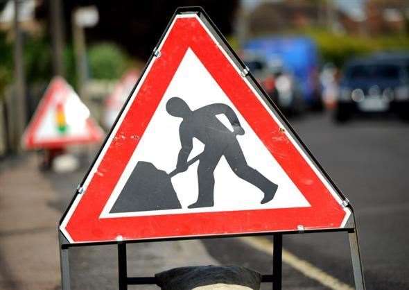 Roadworks. (48596761)