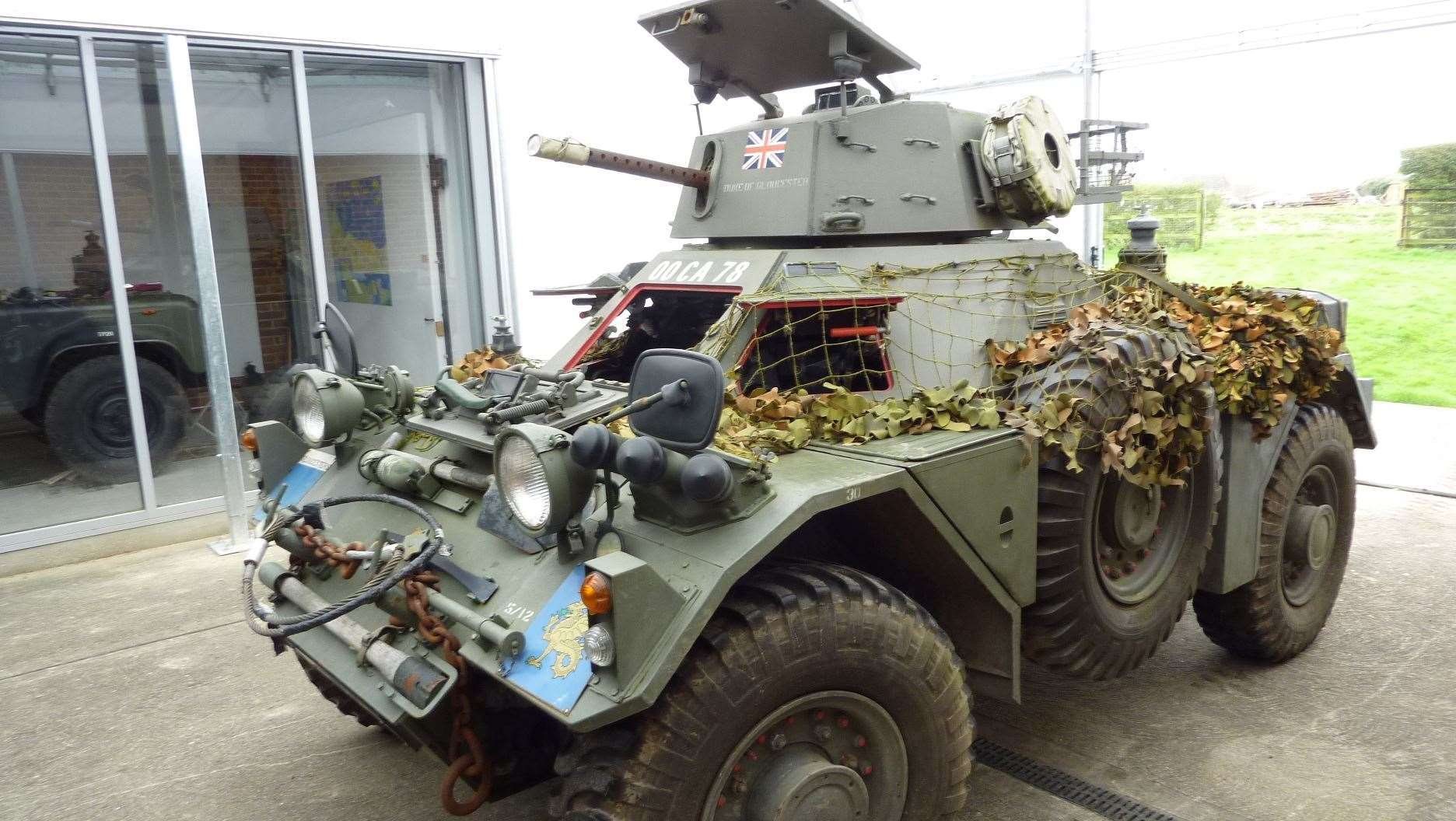 The 1954 Ferret, which will be going on display at the Museum of Technology at Throckenholt