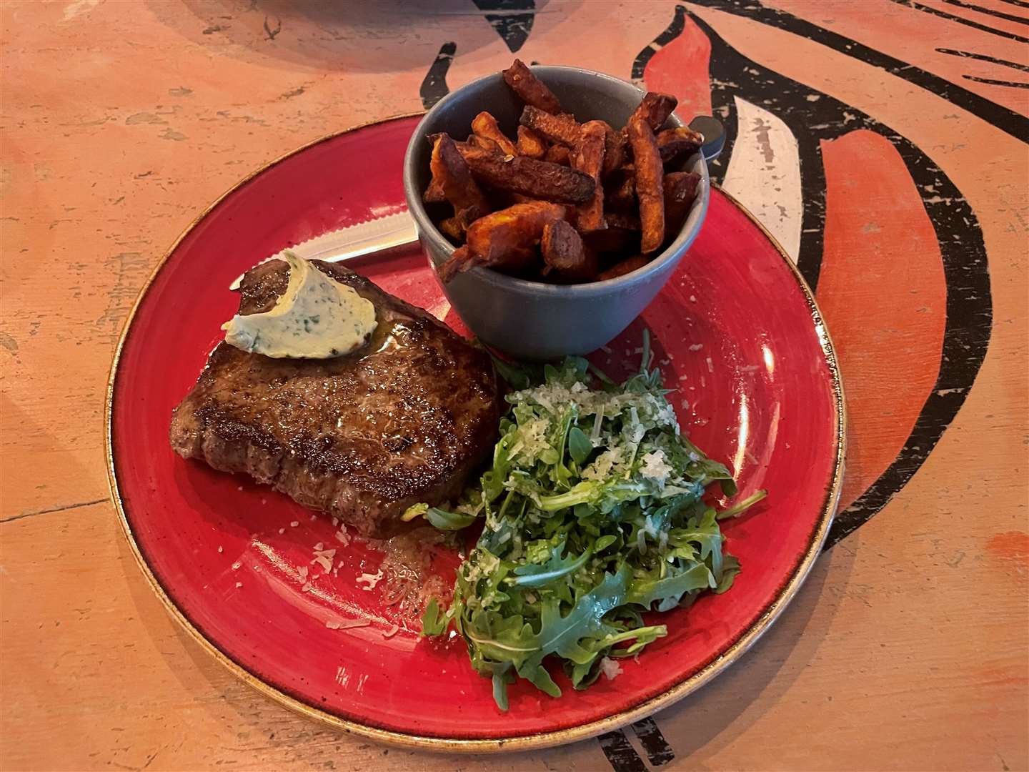 The steak frites left me wanting more