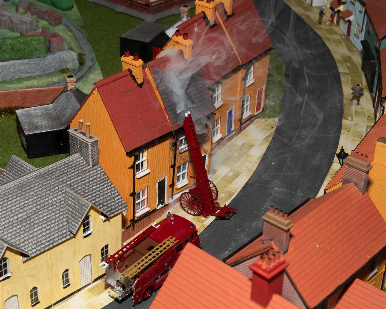 An example of the Model Railway Club's work for the film. Photo: Robert D Tysall