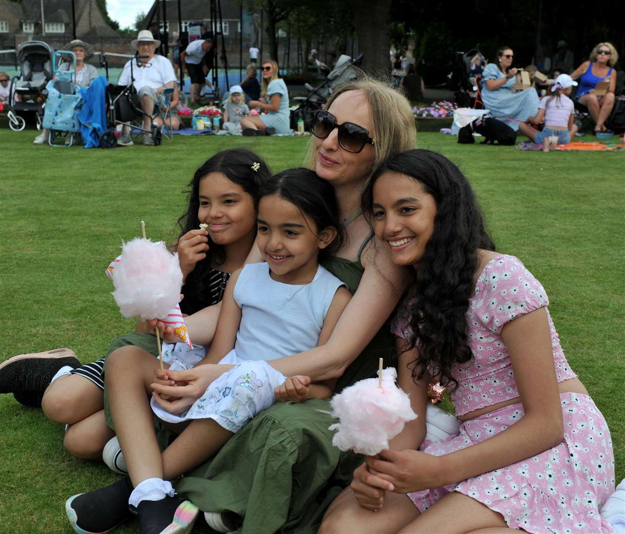 Mirass, 10, Essra, 5, Rimess, 11, and mum Sarhir