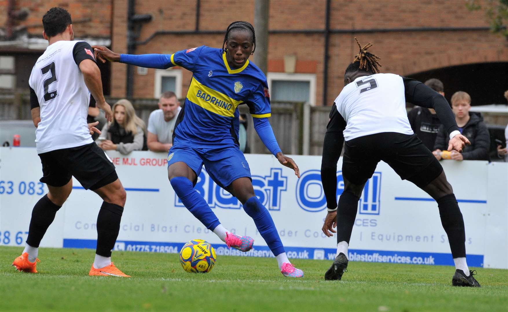 New signing Joe Nyahwema. Photo: Chris Lowndes