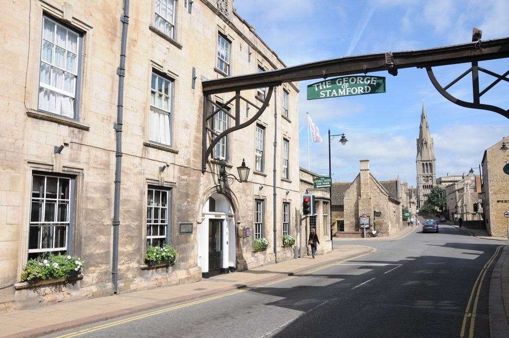 The George Hotel in Stamford. Photo: Philip Halling