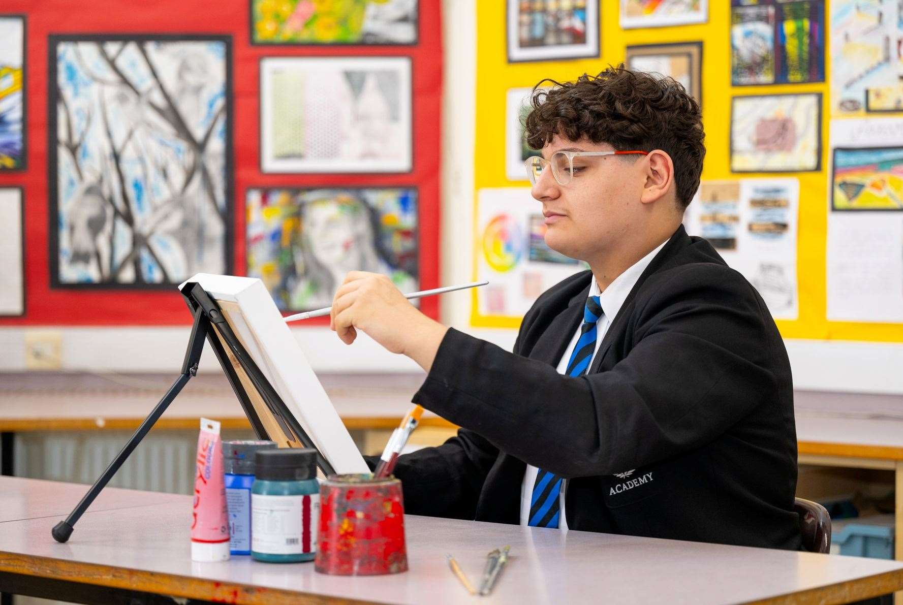Spalding Academy students were praised following a recent Ofsted inspection