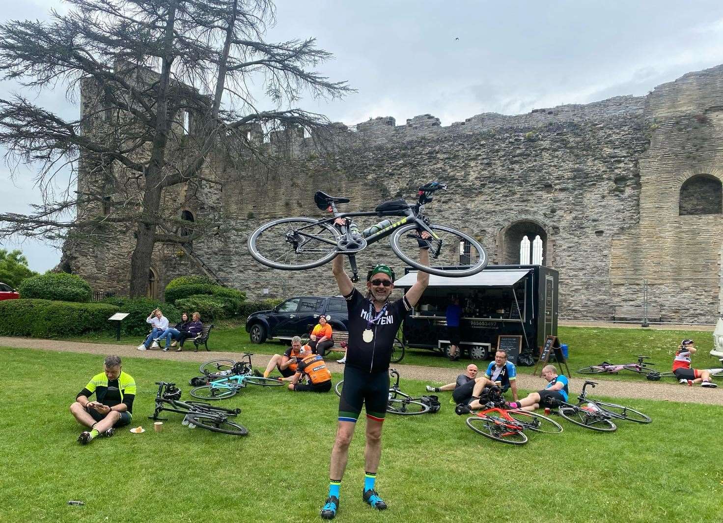 Jason Pocklington at Newark Castle.