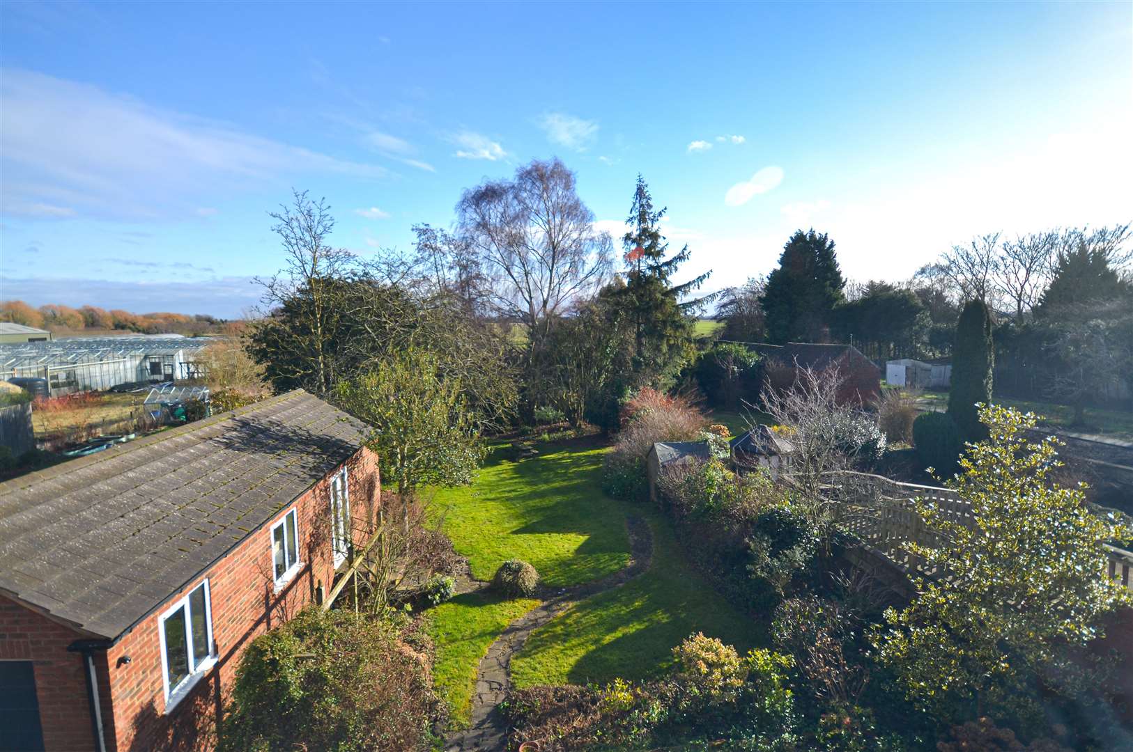 The large garden