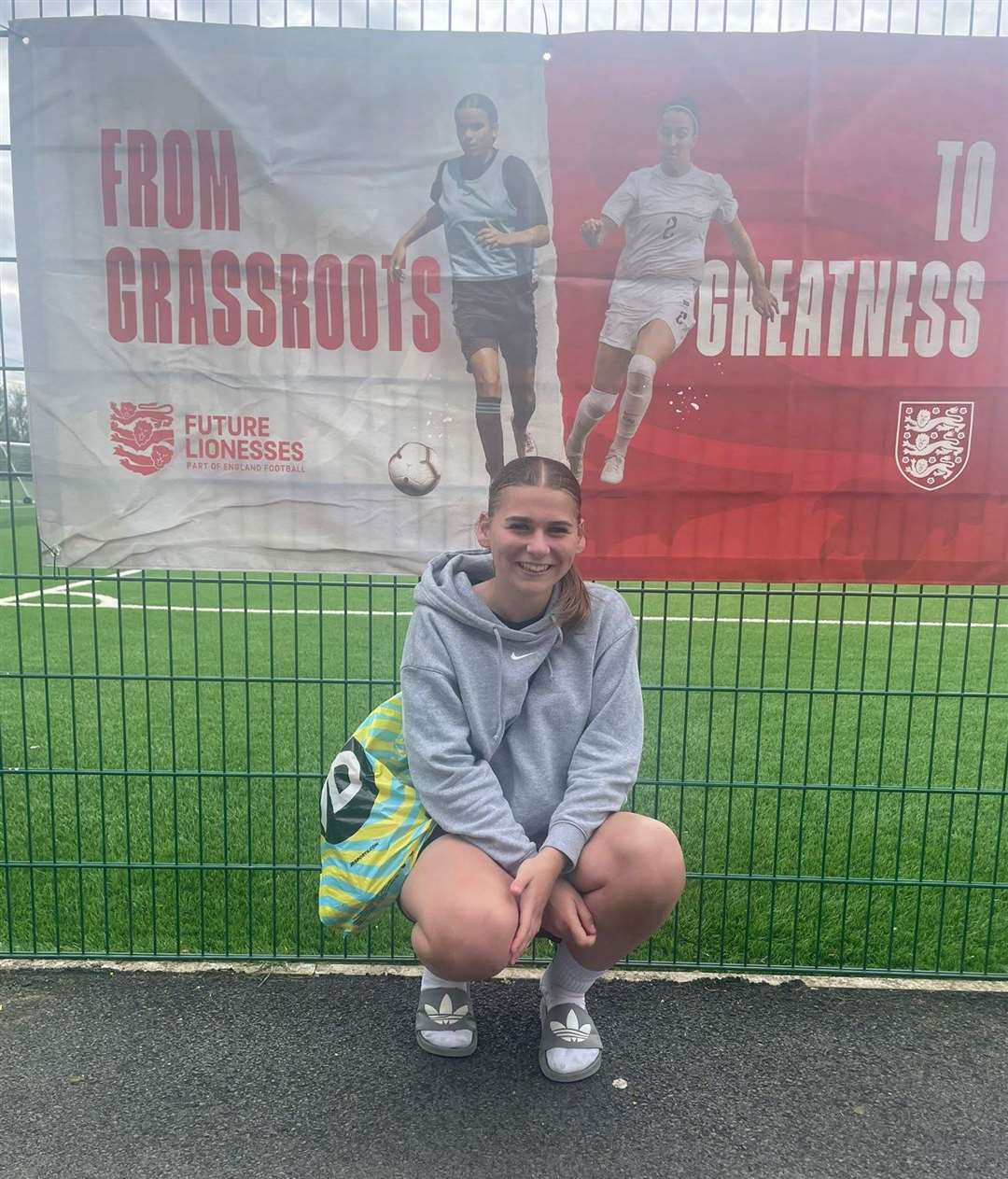 Eloise Crisp pictured at the recent Talent ID event