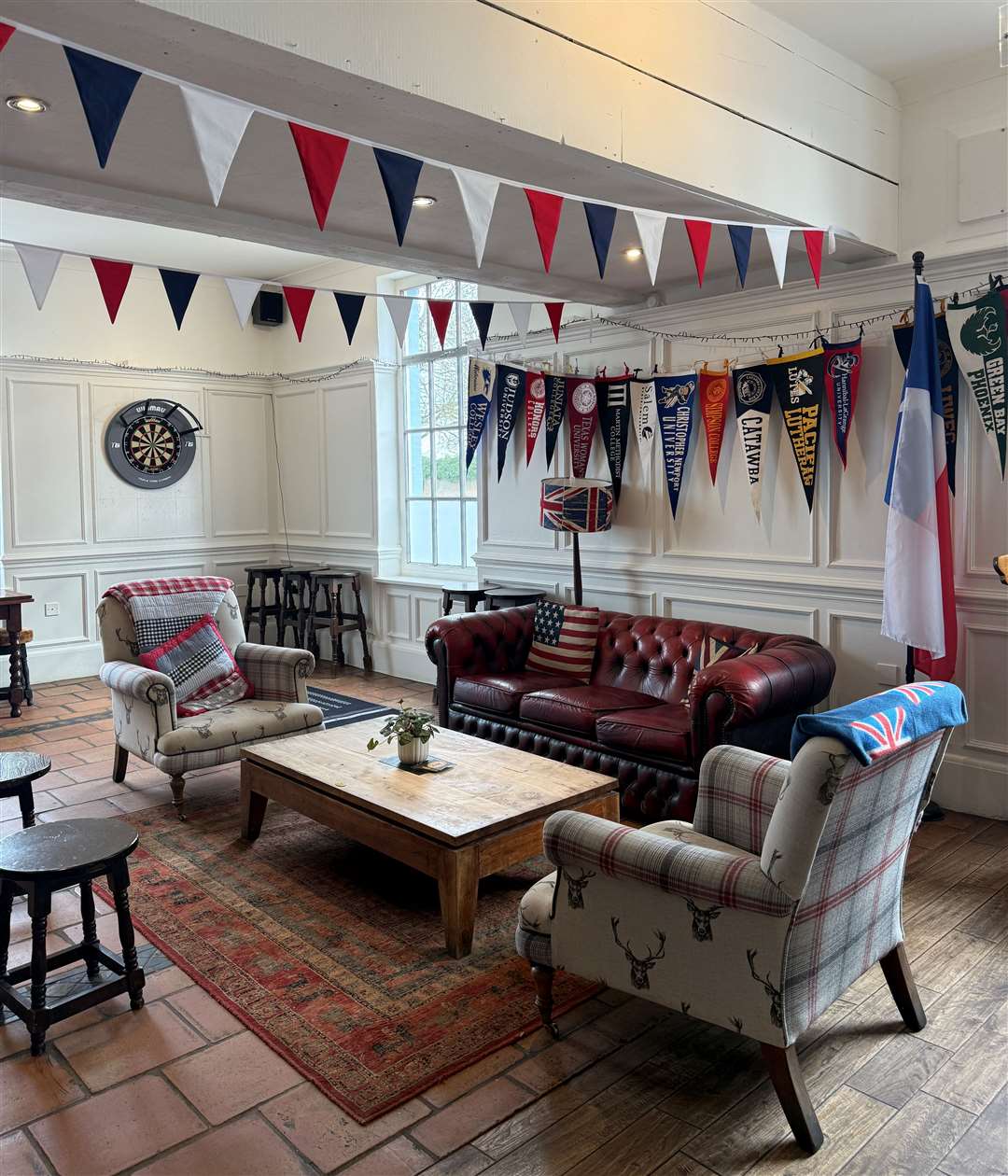 The Gregory Arms lounge area
