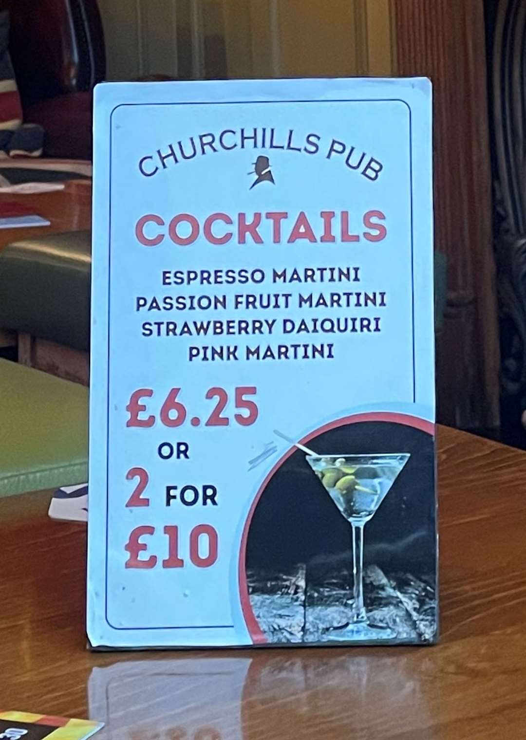 A special offer for cocktail lovers