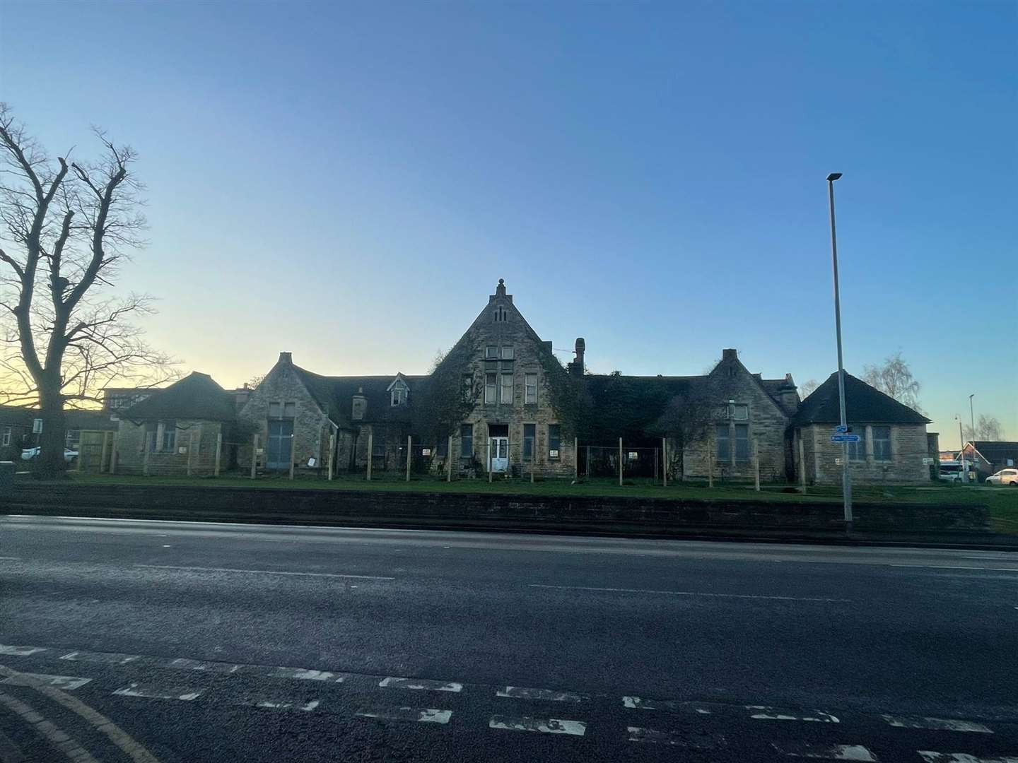 The old Grantham hospital site in Manthorpe Road.