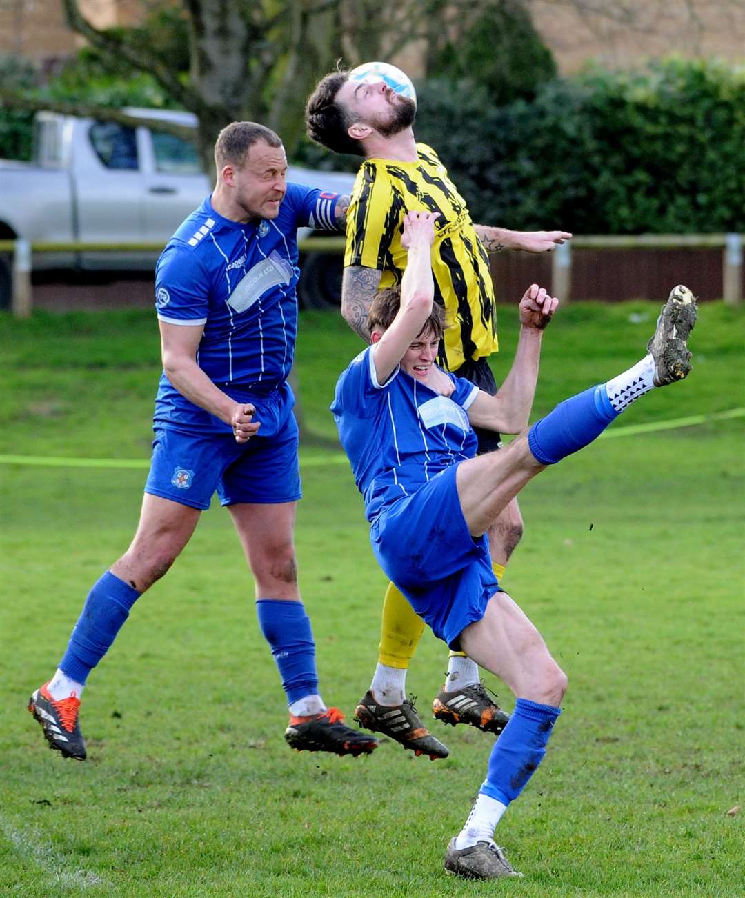 Crowland were beaten by Ruston Sports in their Lincolnshire Junior Cup semi-final. Photo: Chris Lowndes