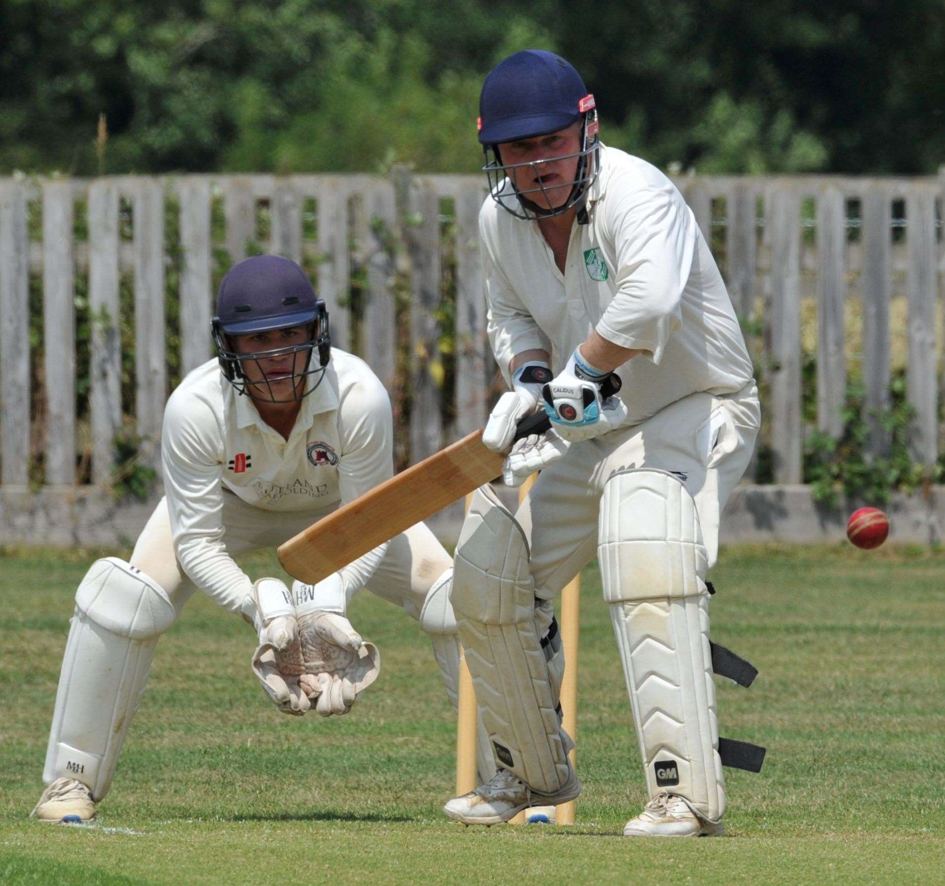 Damien Herrick was 20 not out at the close of Uffington's win.
