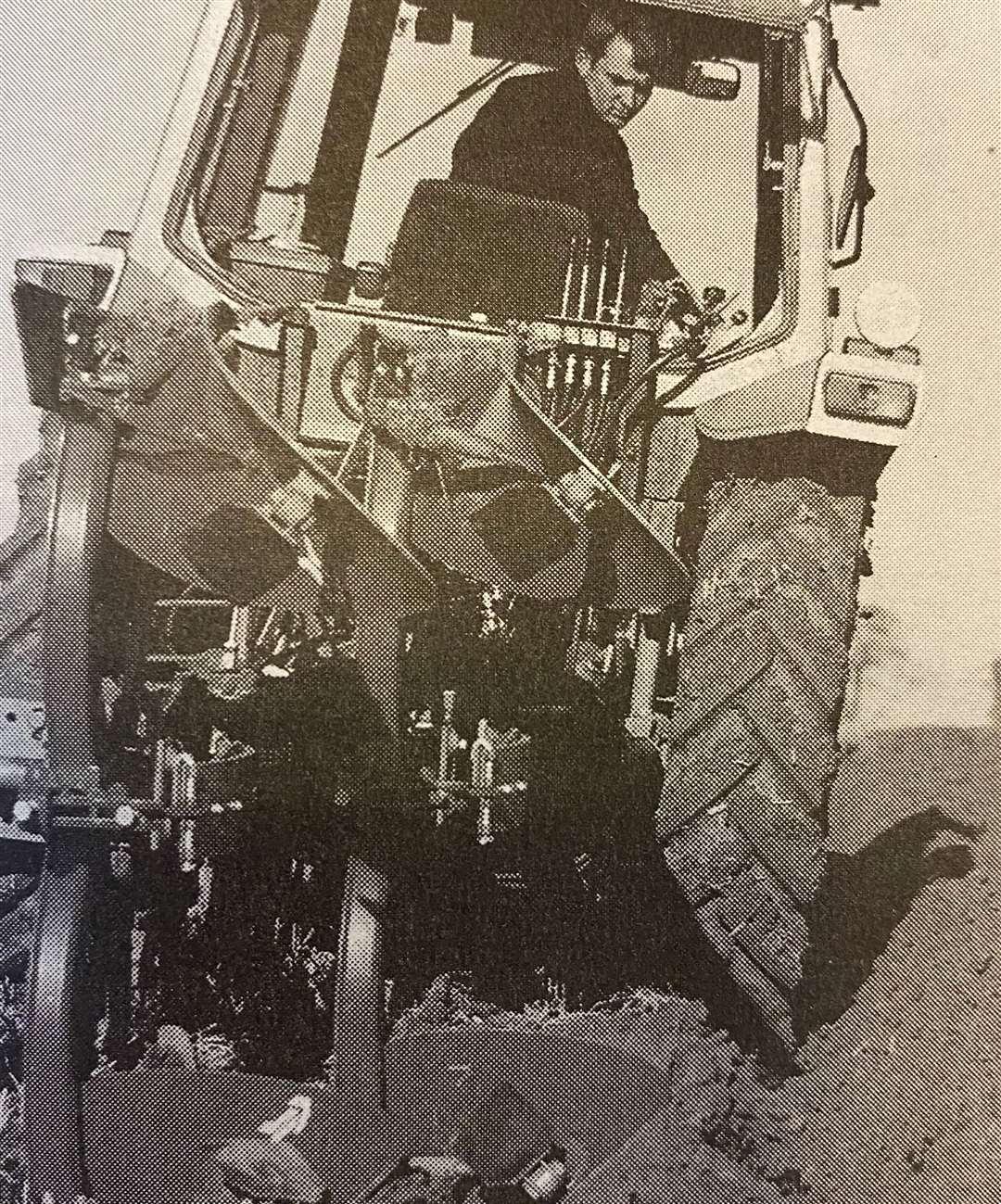 Empingham's Rober Mills who came second in his class 25 years ago.