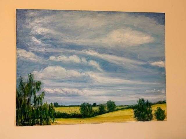Ian Young has been painting for most of his life. (50388568)
