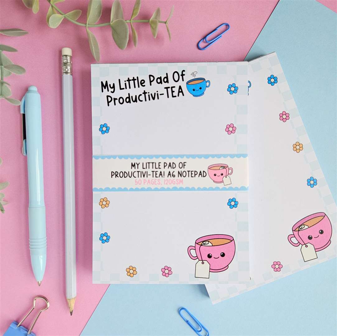 My little pad of productivi-TEA