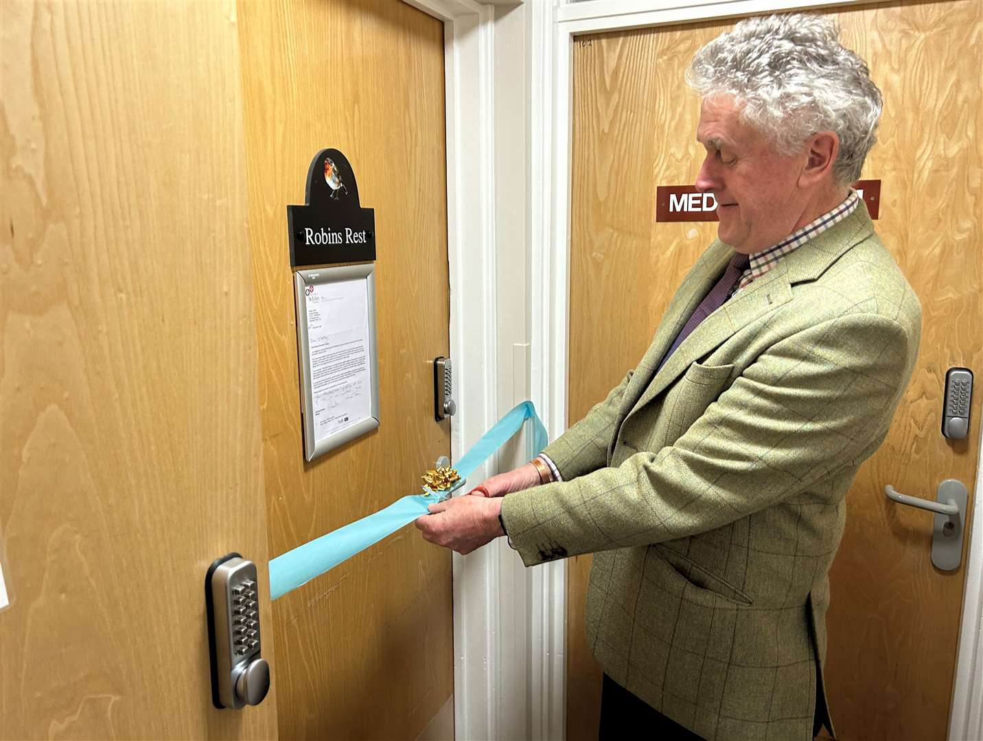 Trustee for the Order of St John Care Trust, which runs the home, and Richard Milligan-Manby