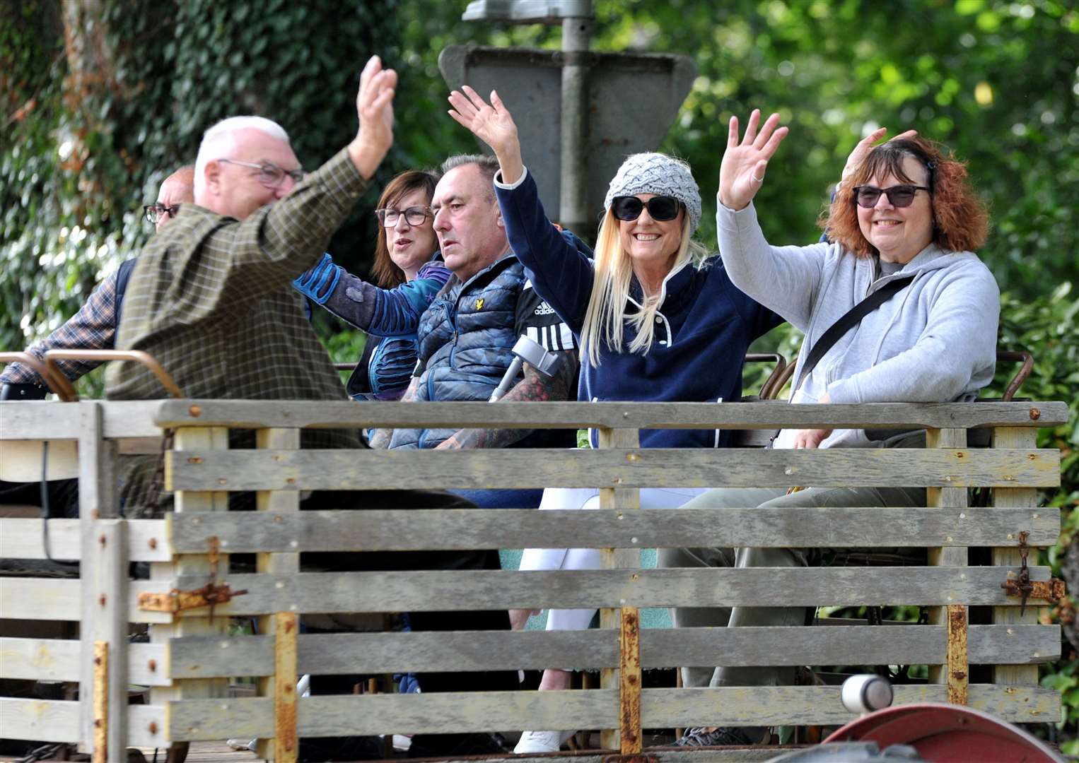 There were happy faces all round at the event