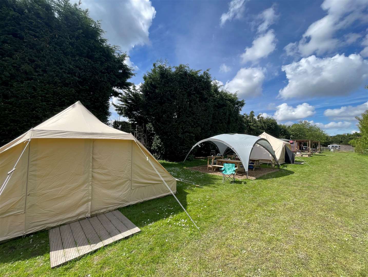 Owners Andy and Emma Bacon will be leaving Laurel Park Campsite at the end of the season