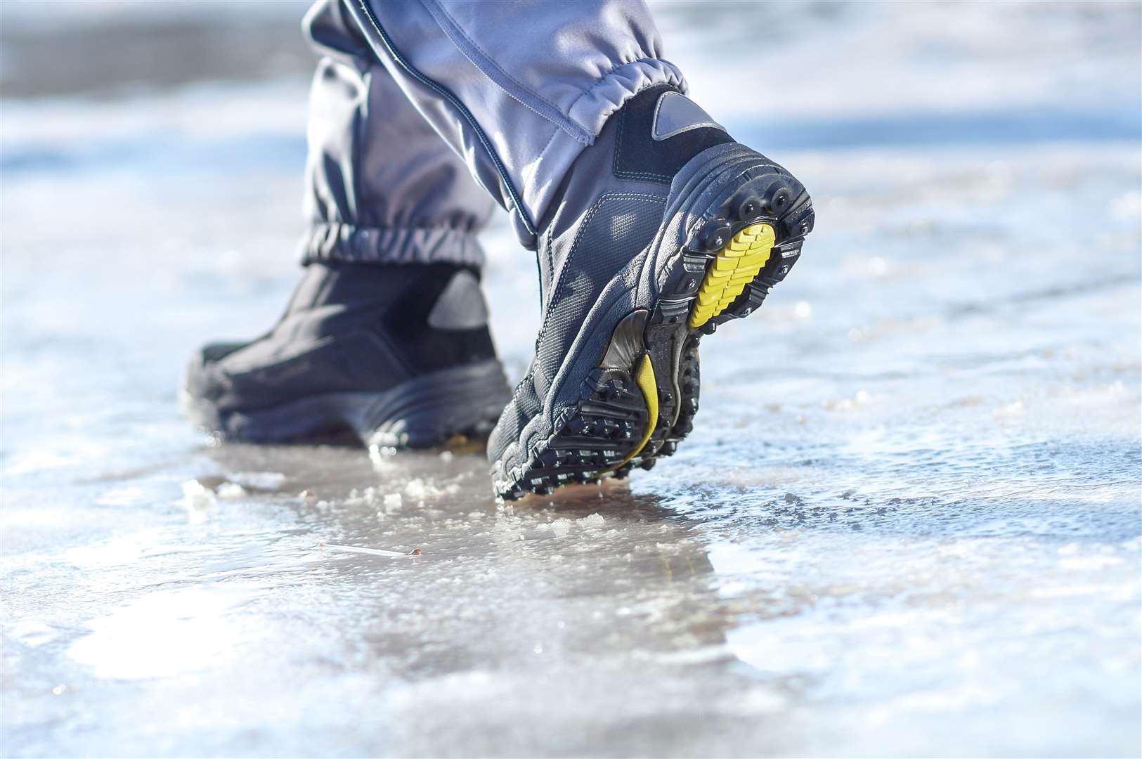 Ensure you're wearing appropriate footwear when driving.