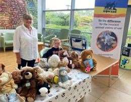 Susan Senior helped with the fundraiser. PHOTO: SUBMITTED