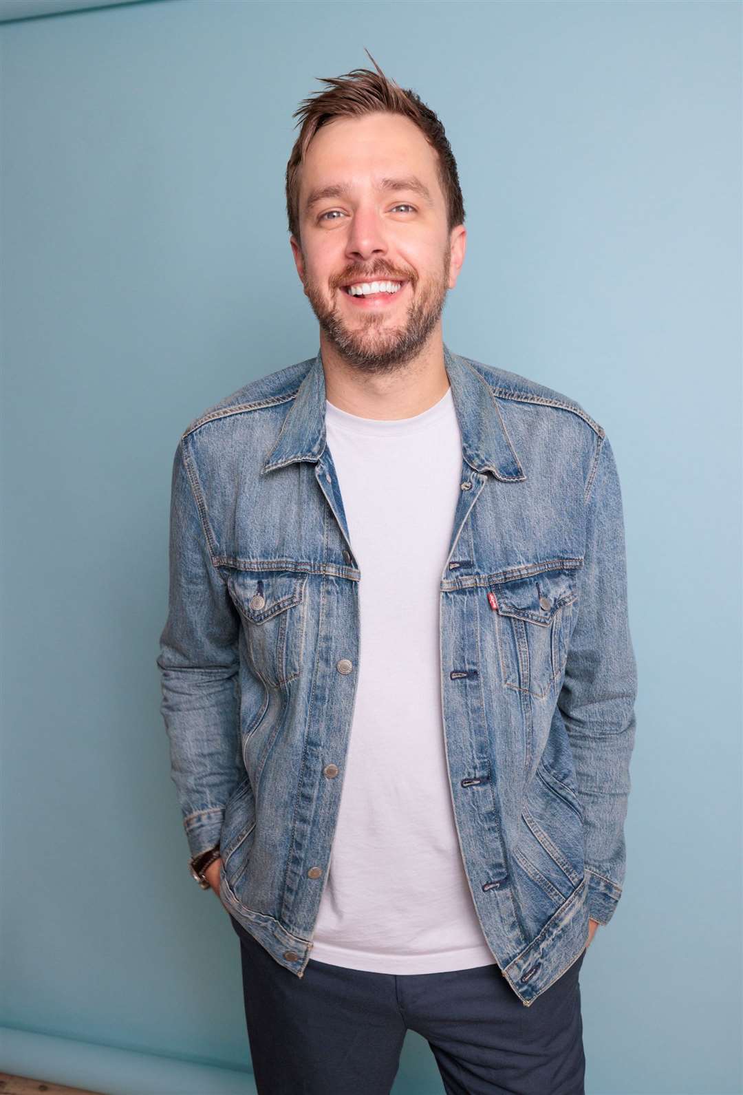 Iain Stirling, voice of Love Island, is appearing in The Best In Comedy show at the South Holland Centre . Photo by George on a boat