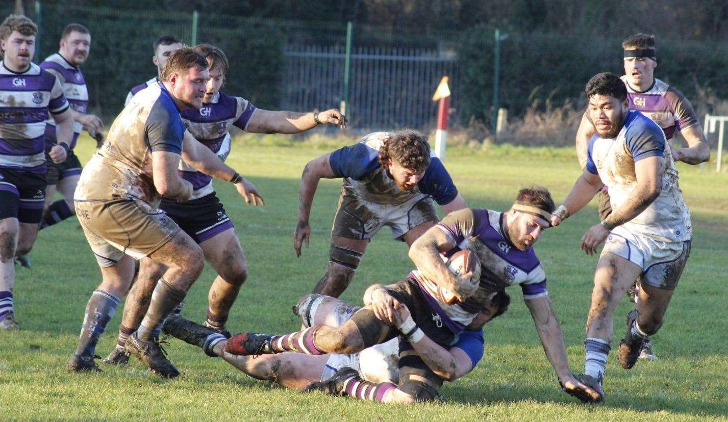Action from Stamford's victory at Peterborough Lions. Photo: Darren Dolby