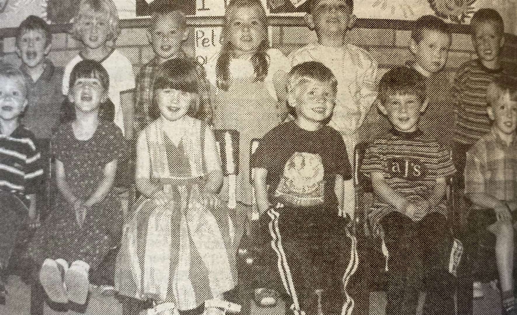 Happy youngsters at Peter Pan Playground 25 years ago.