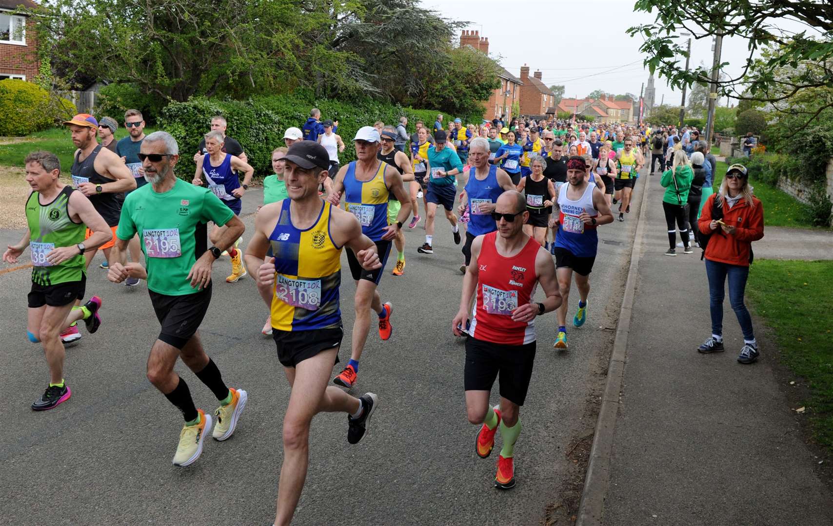 Stamford Striders Neil Lakin and David Babbs