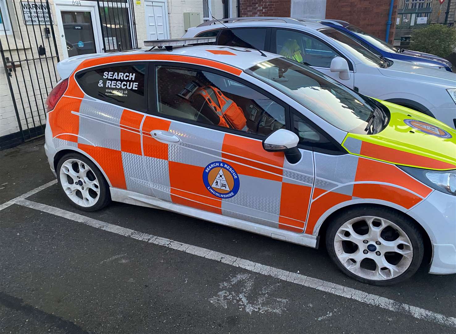 One of the Search and Rescue Lincolnshire response vehicles