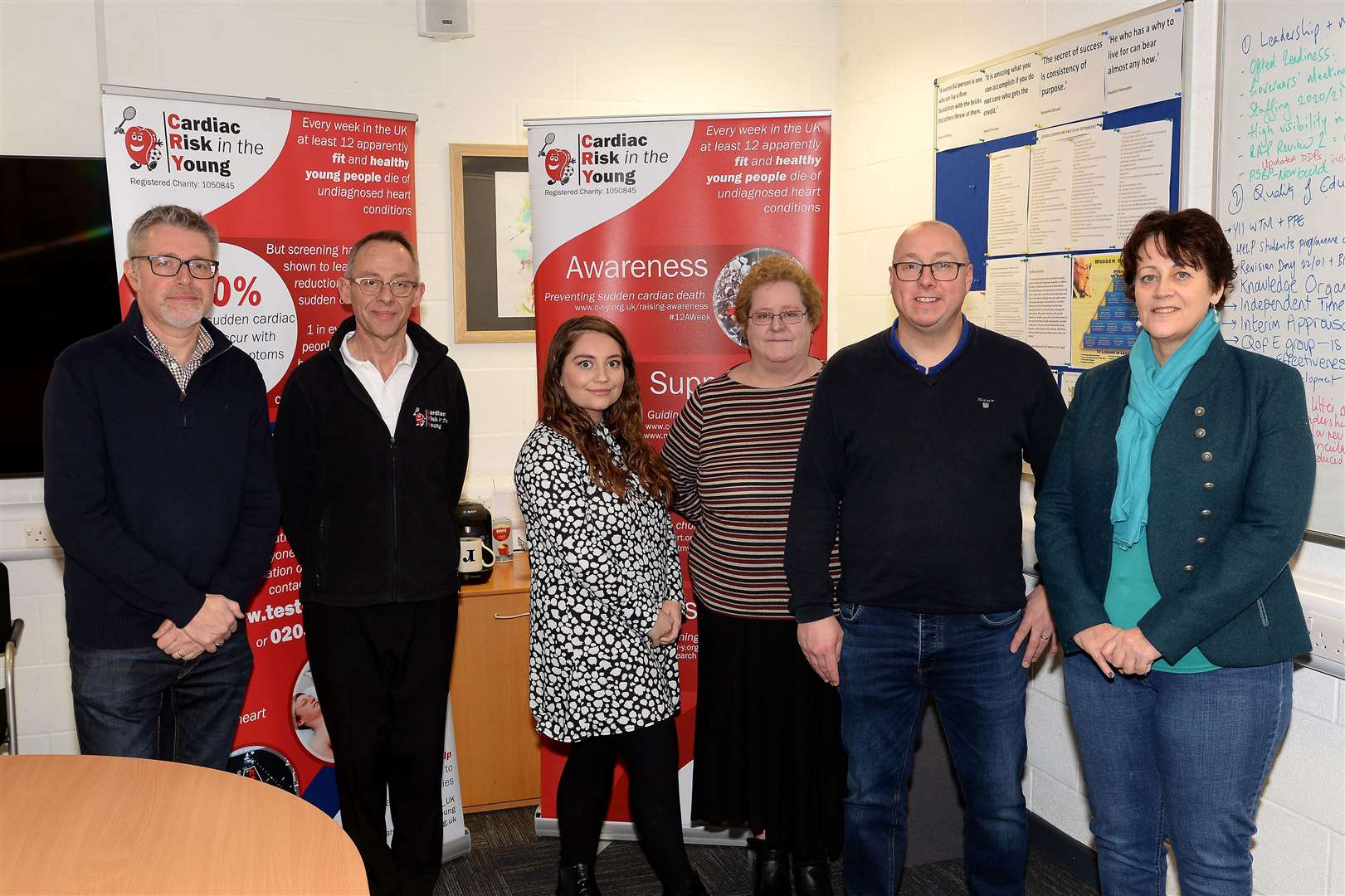 Phil Smith, Tony Hill, Sophie Stone, Tracey Jessop-Thompson, Richard Lord and Beverley Shilling