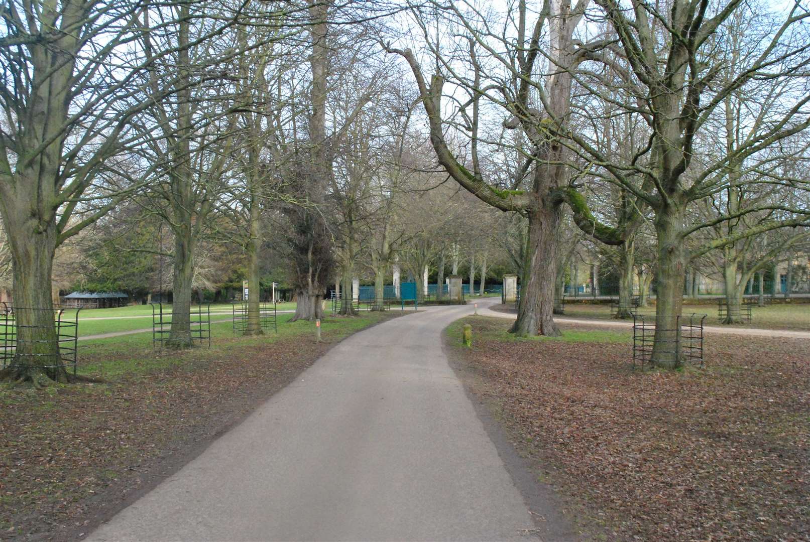The road which currently leads to the car park will be grassed over if plans go ahead. (62238577)