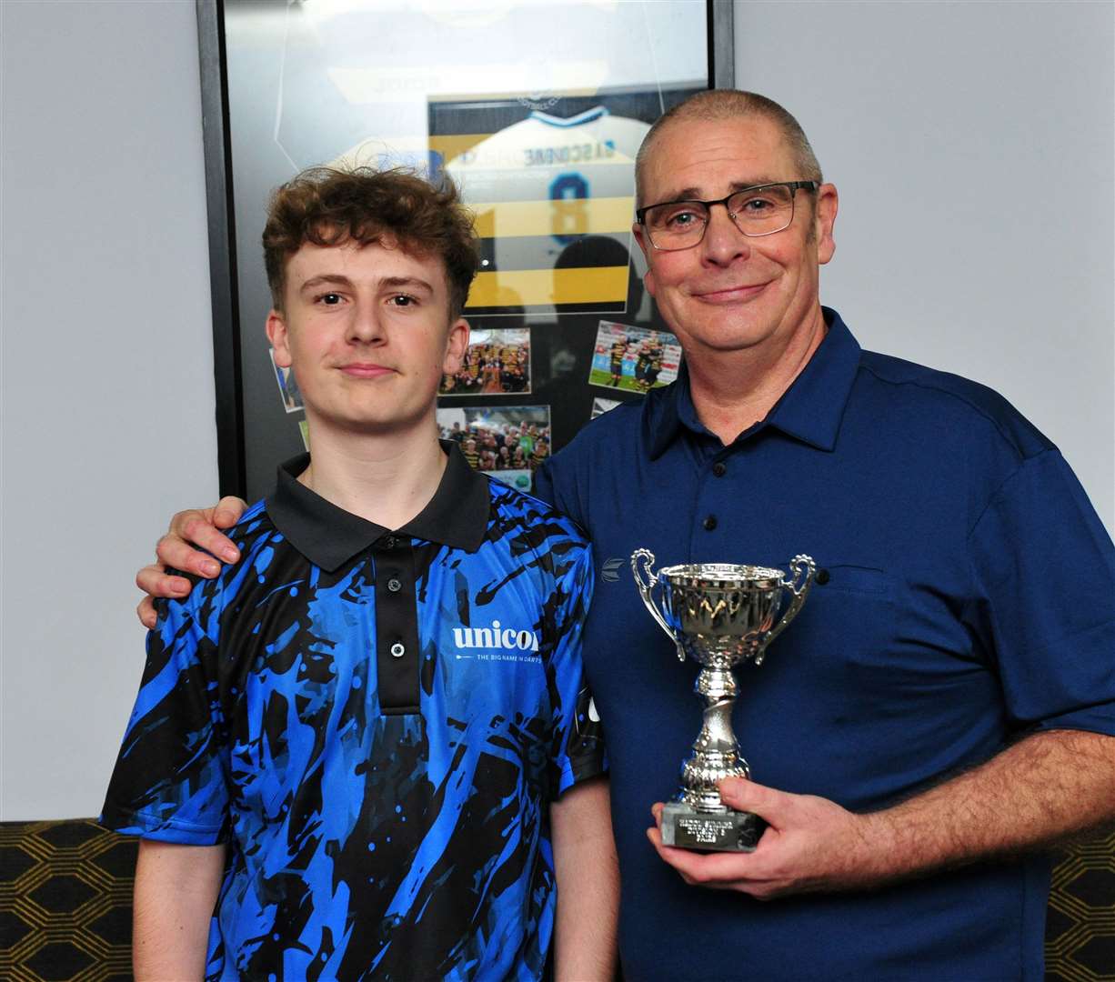Jayden and Nick Lee. Photo: Chris Lowndes