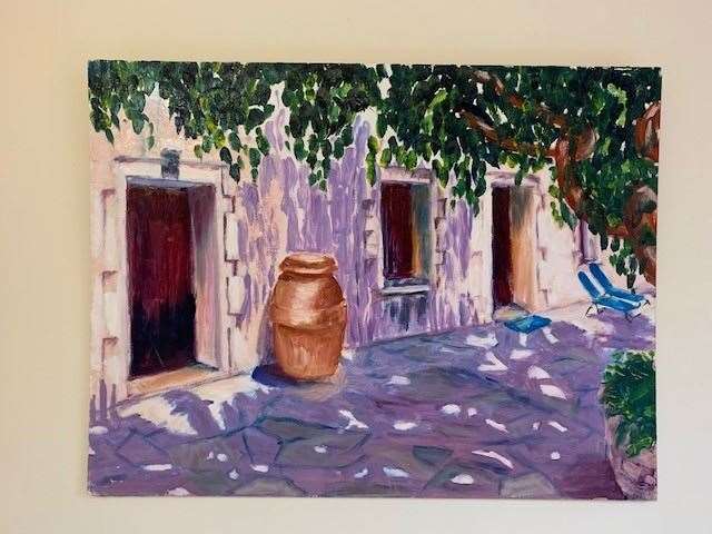 Ian Young has been painting for most of his life. (50388633)