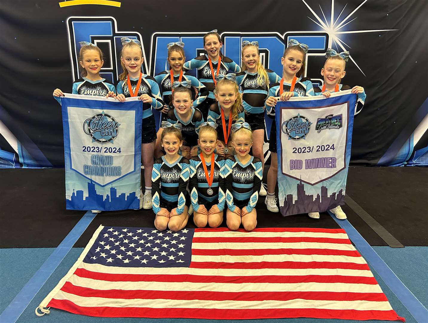 The Empire Elite athletes travelled to Coventry to compete in the Allstar Cheerleading and Dance competition