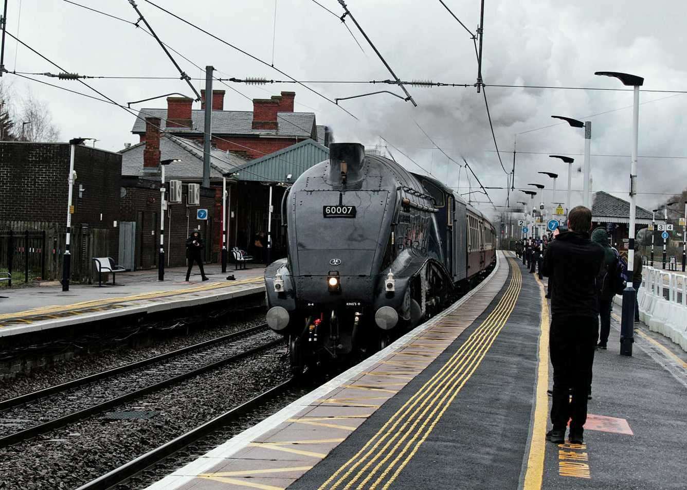In the station. | Image: Kieran Evans