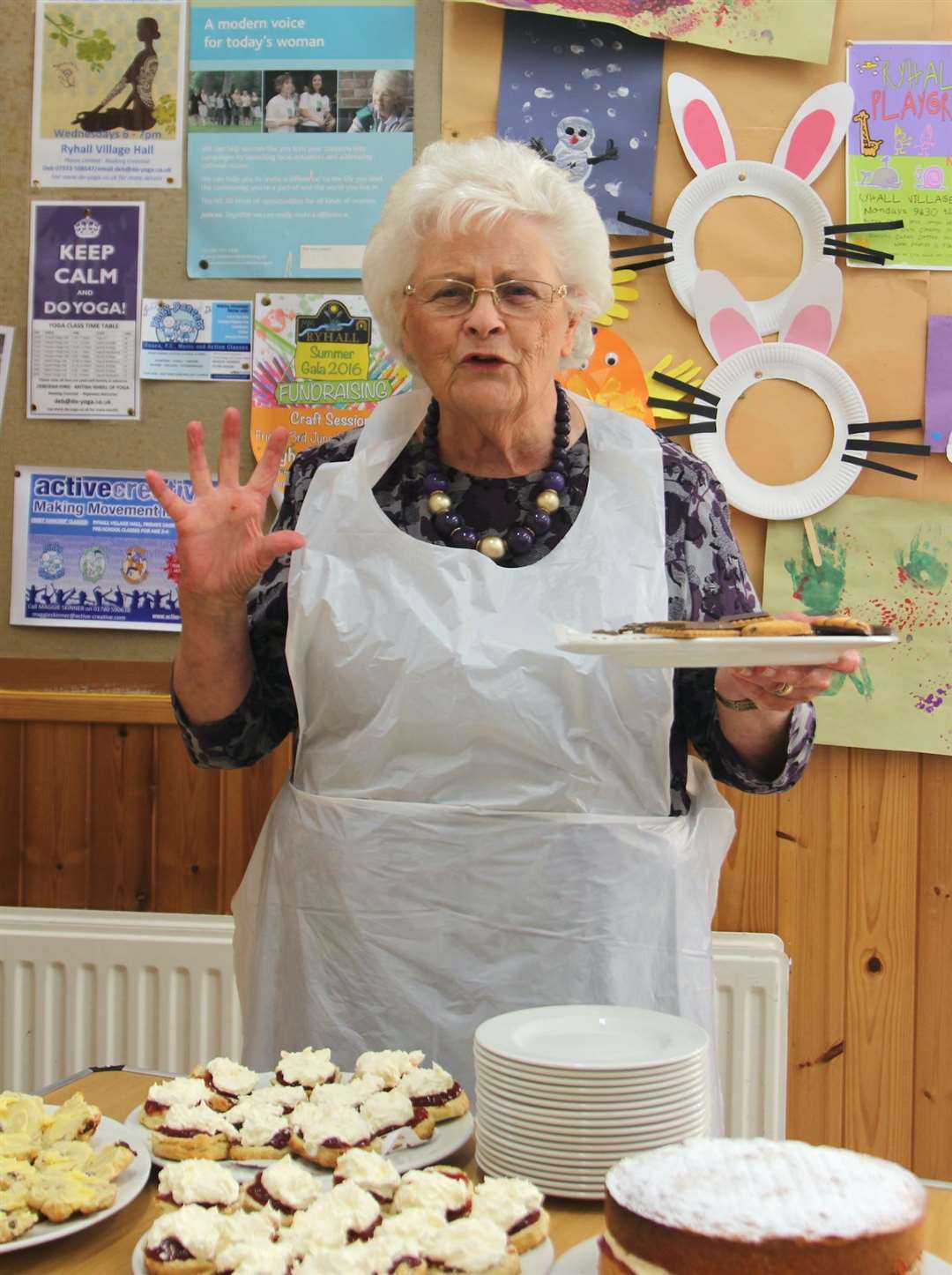 Keen baker Betty Edwards