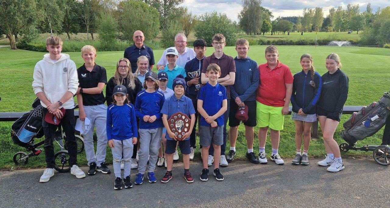 Golfers who took part in the Coen Cup at Belton Woods.