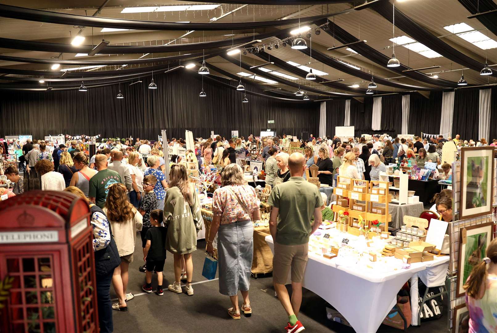 A busy Summer Makers Market held at Springfields Event and Conference Centre, Spalding PHOTO: PAUL MARRIOTT