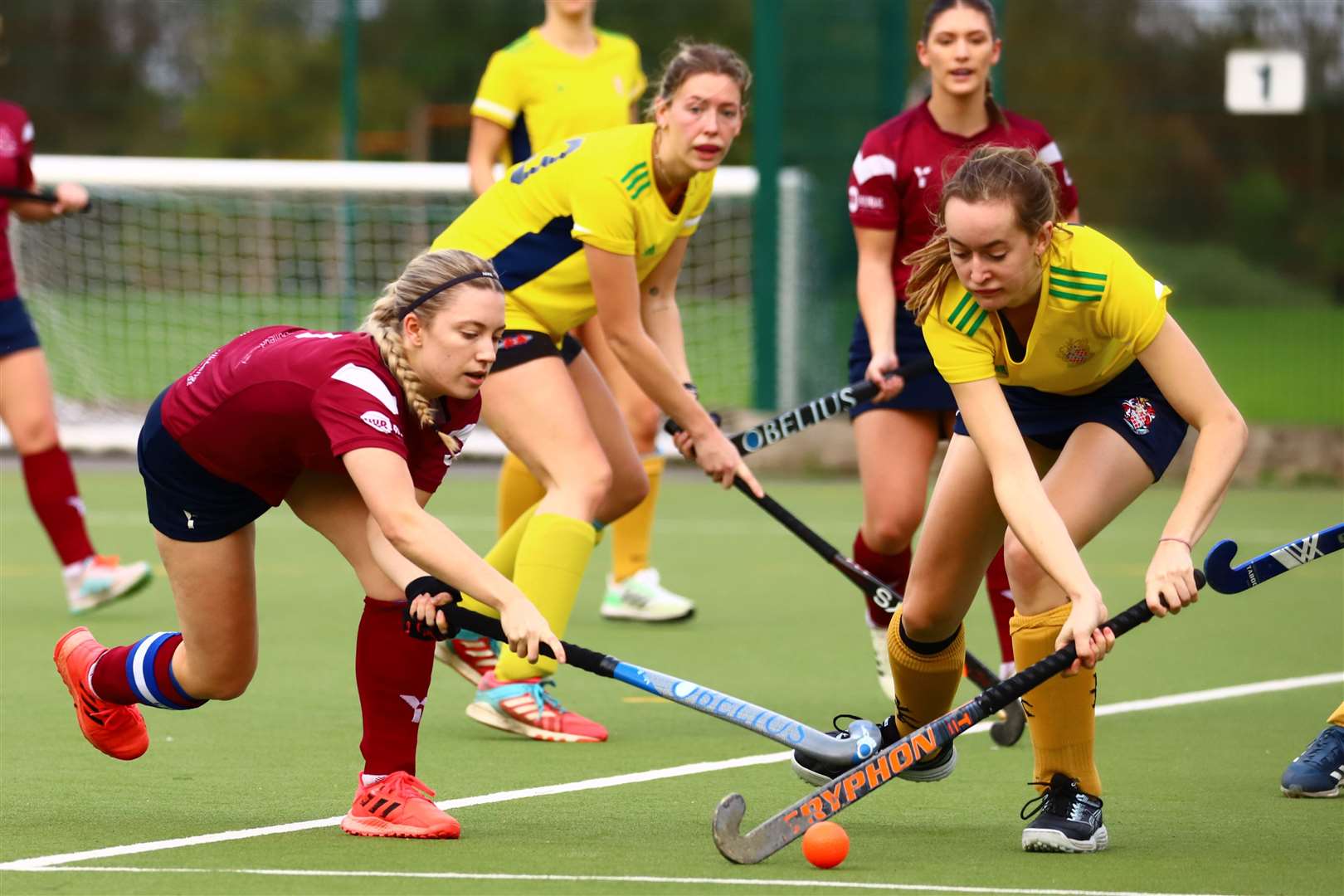 Spalding Ladies were 3-1 winners against Cambridge South 2nds on Saturday. Photo: Nigel Cookson