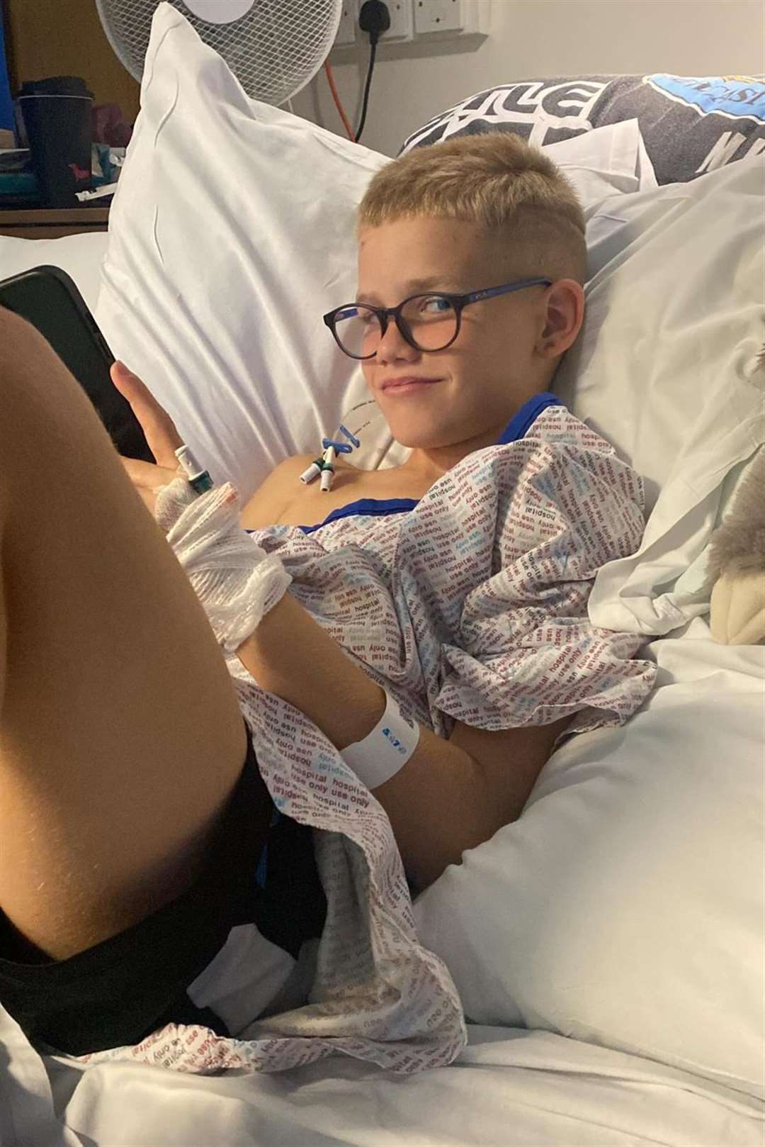 Lennon made a quick recovery after his operation