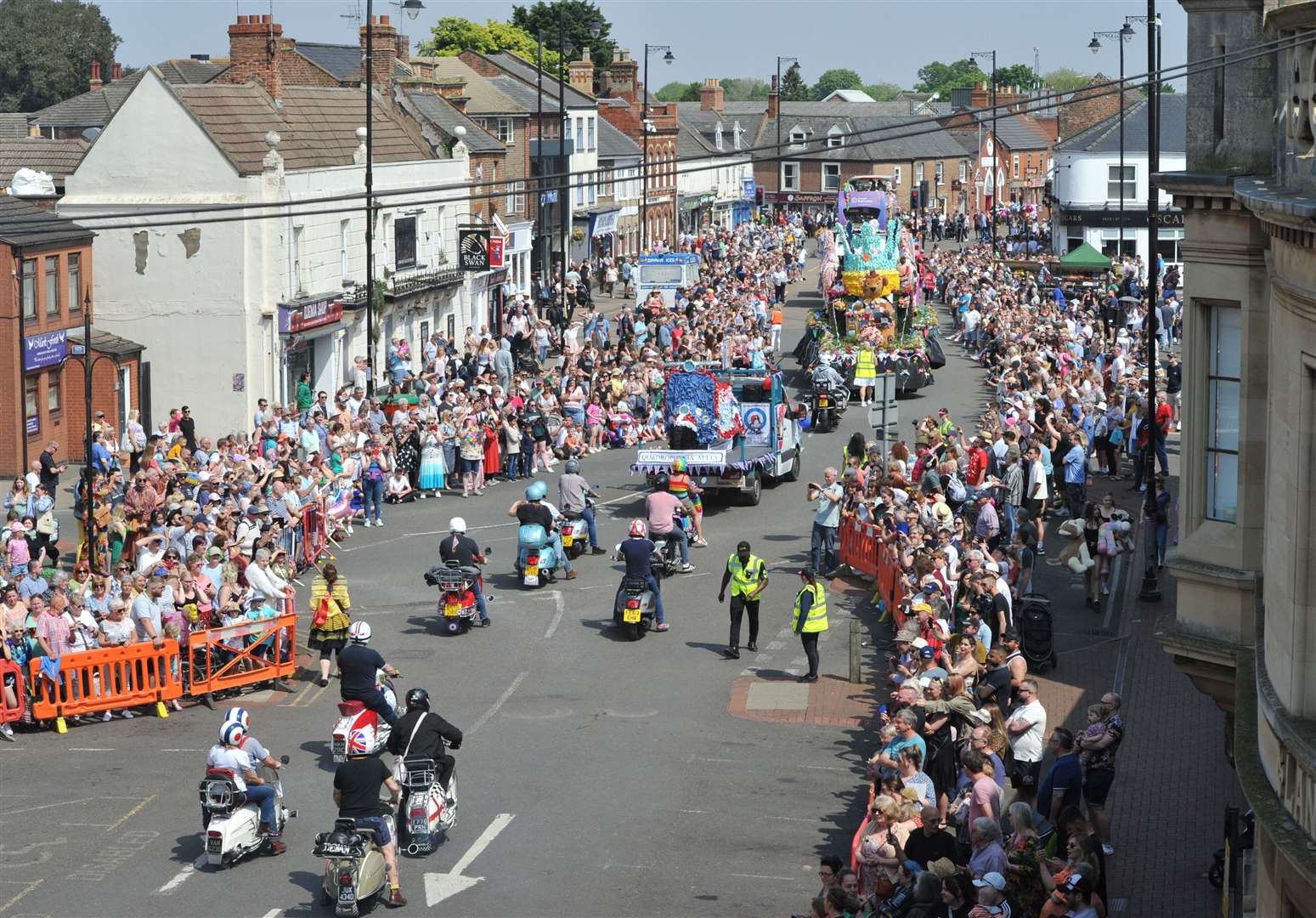 A scene from New Road in Spalding