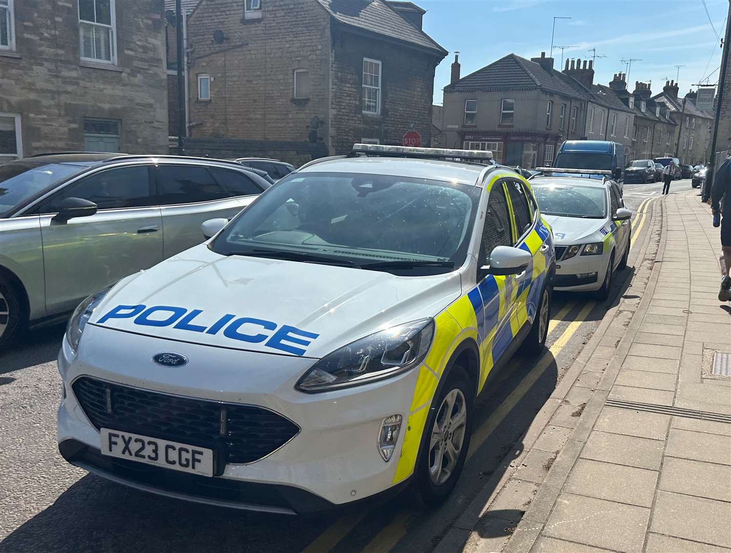 Police received a report of a robbery in St Leonard's, Stamford