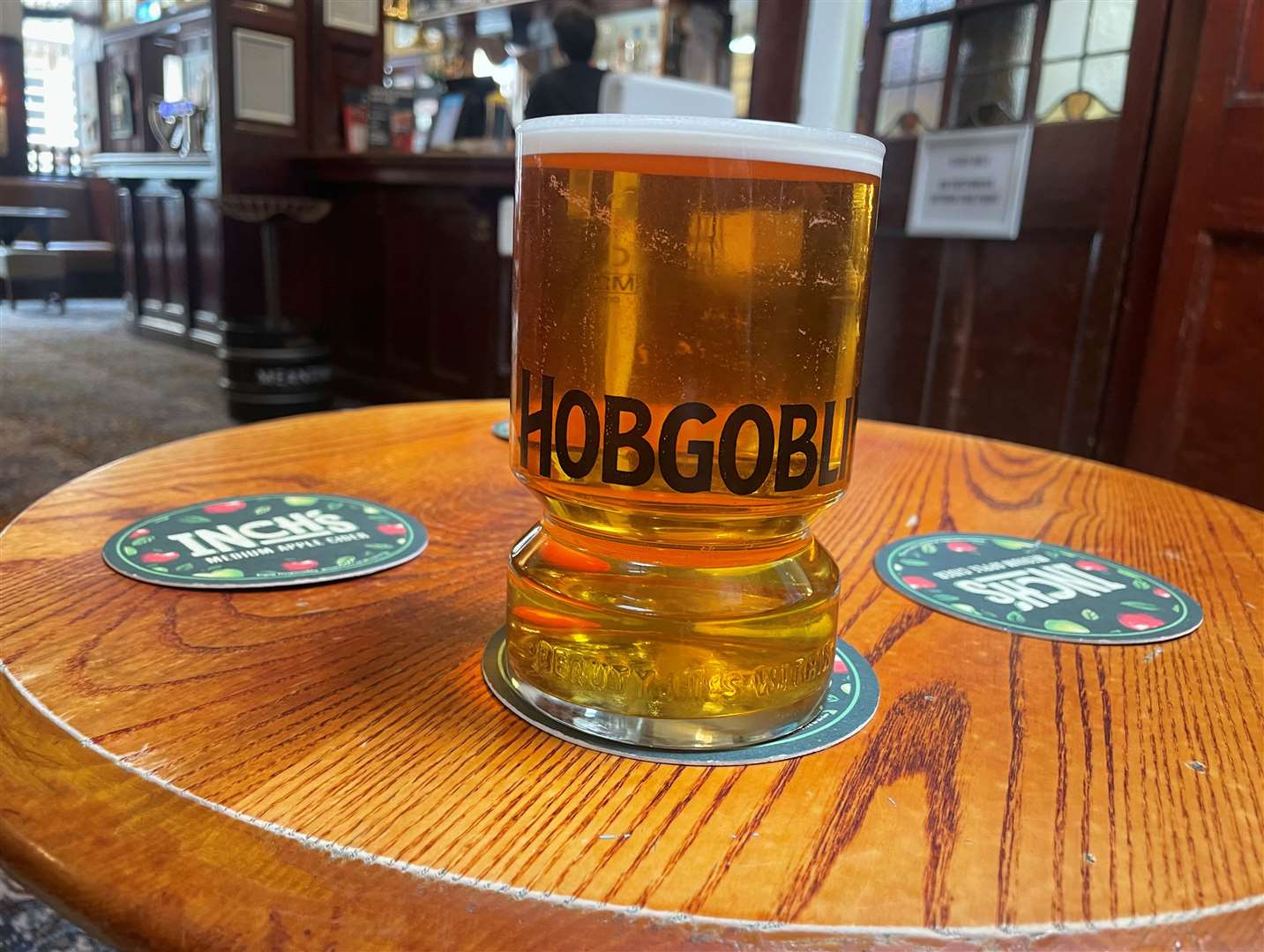 A pint of Hobgoblin