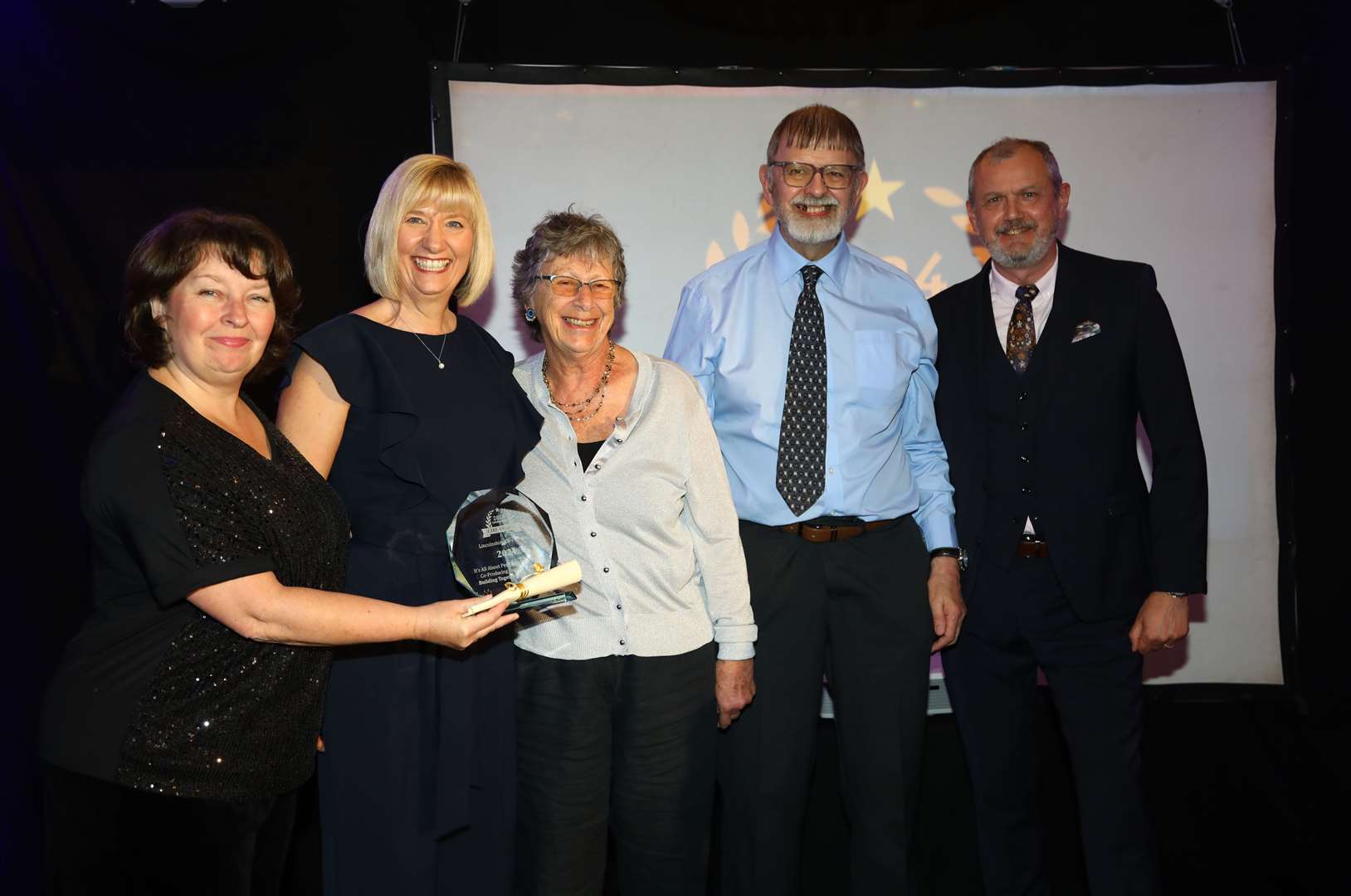 Co-Producing-Together, jointly awarded to Building Together Focus Group and Every Voice Patient Partners, both part of the Lincolnshire Partnership NHS Trust, Lincoln. PHOTO: Shaun Smith, Kamara Photography.