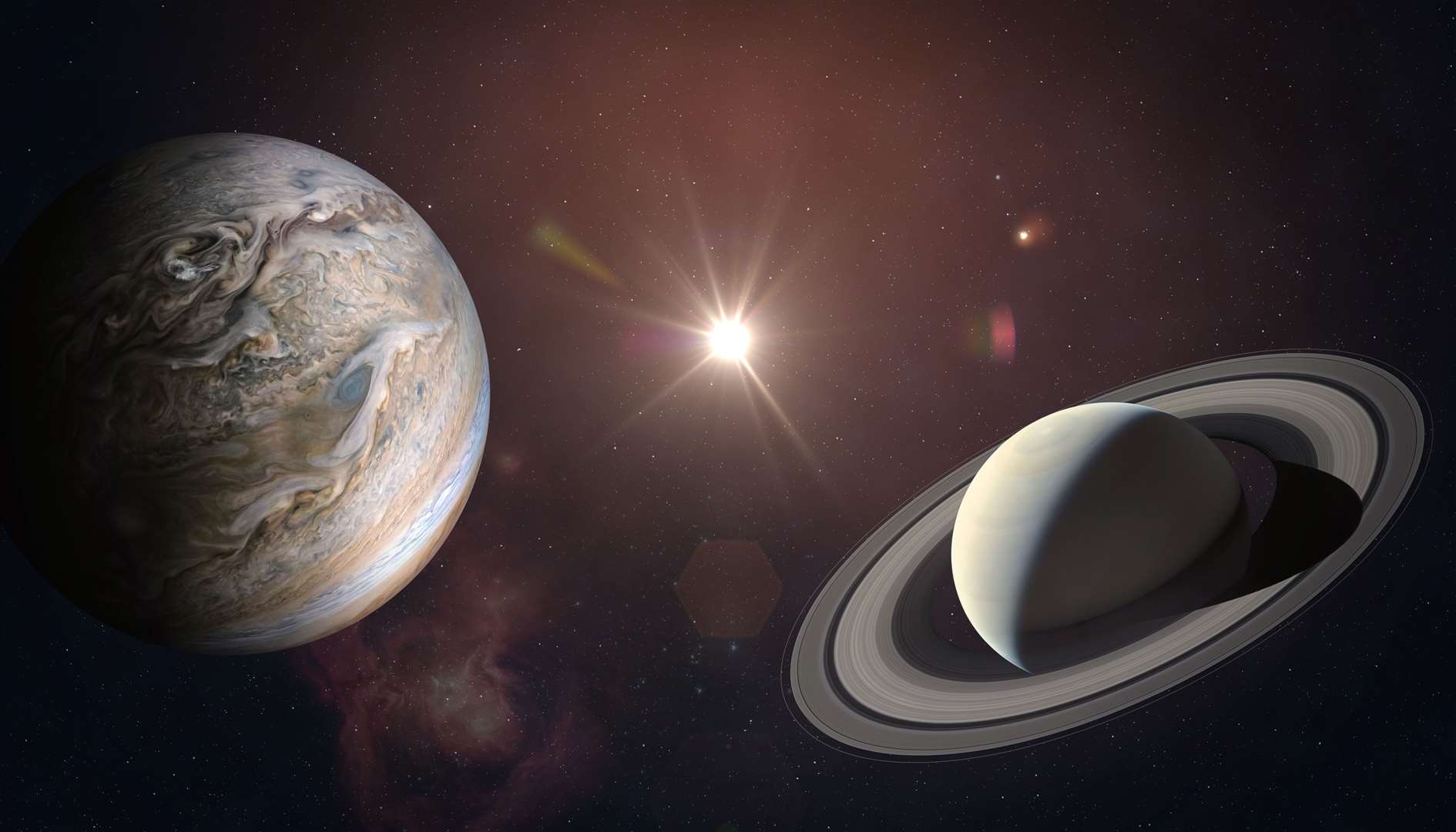 The Great Conjunction of Jupiter and Saturn took place last year for the first time in hundreds of years