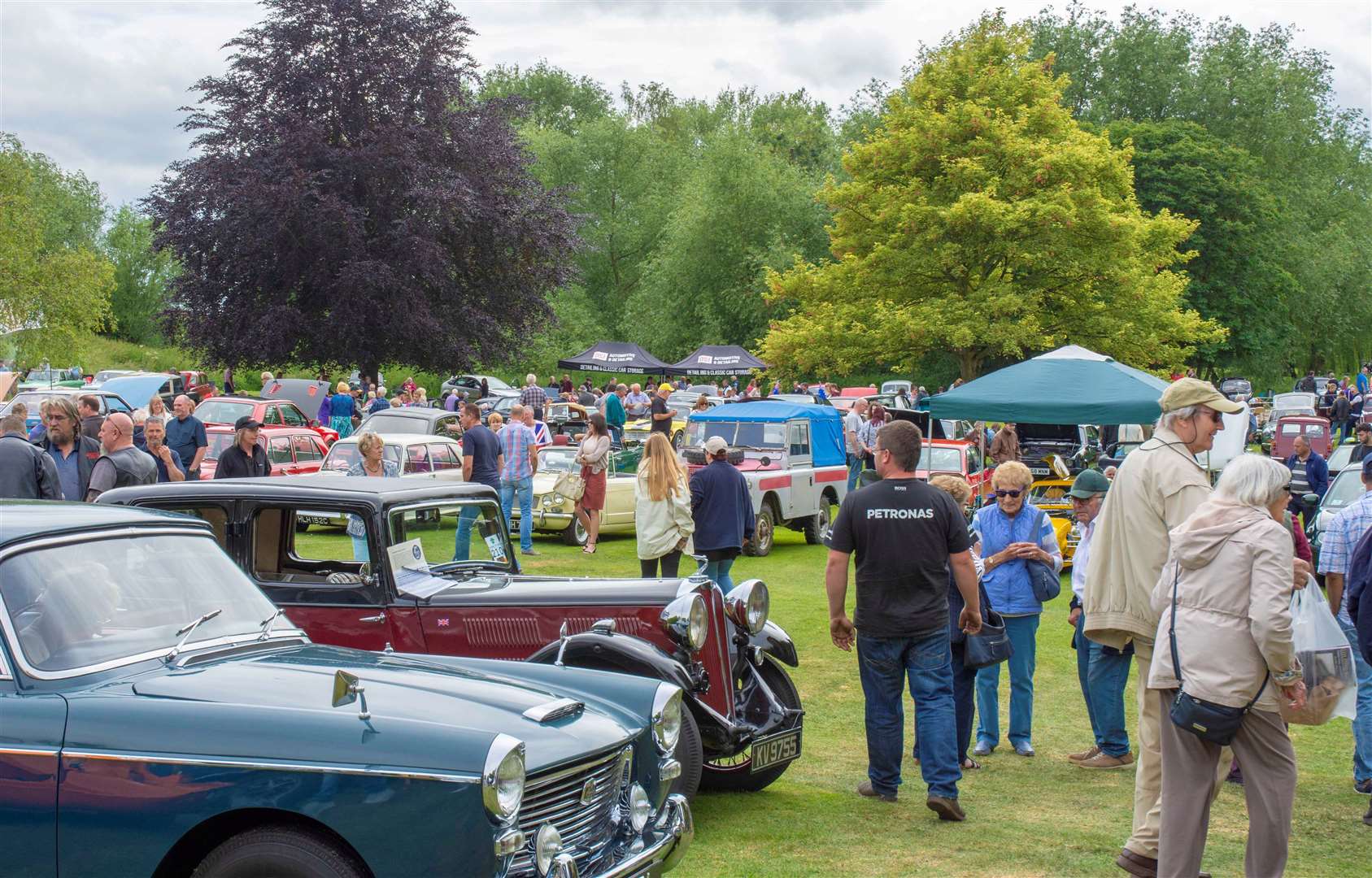 A previous Bourne Car Show