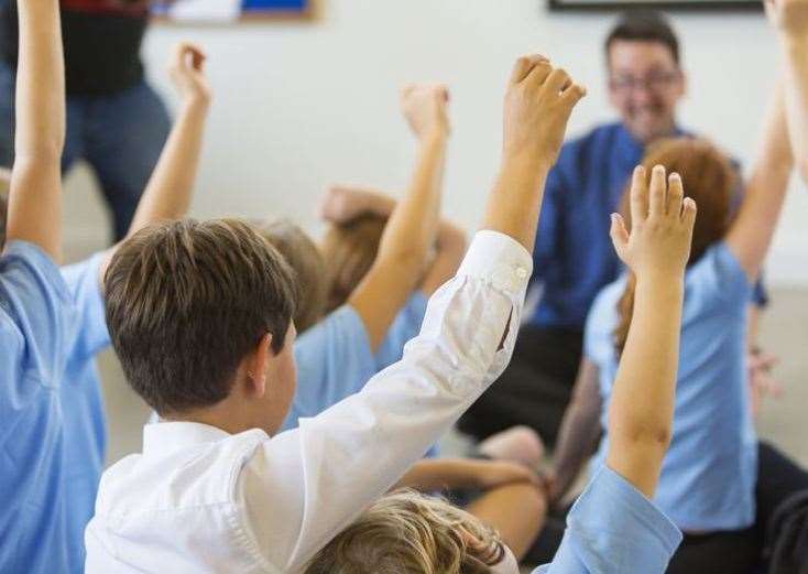 School classroom, stock picture